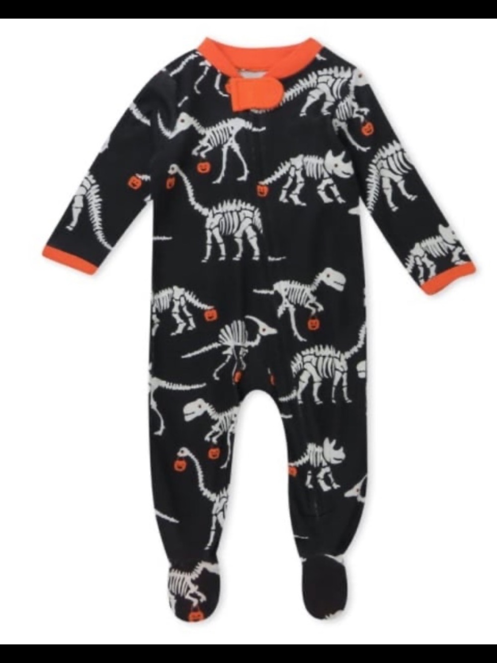Honest Company Dino Halloween one piece size 3-6 months NWT